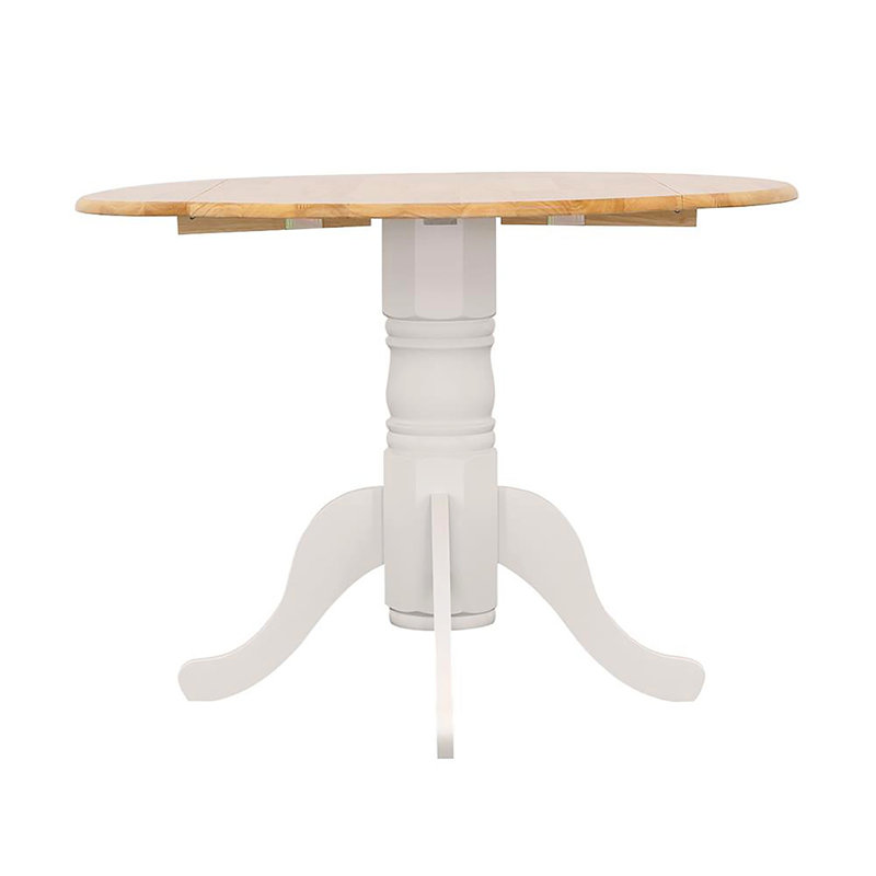 Round Dining Table With Drop Leaf