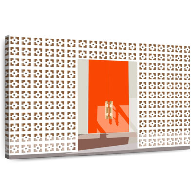 Lilie Mid Century Modern Front Door