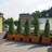 2Pcs Artificial Topiary Tree, Artificial Cedar Topiary Trees-1502962775