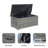 Moda Furnishings Water Resistant Metal Lockable Deck Box-99862694-99862693