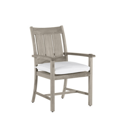 Fauteuil d'extérieur en teck Croquet
