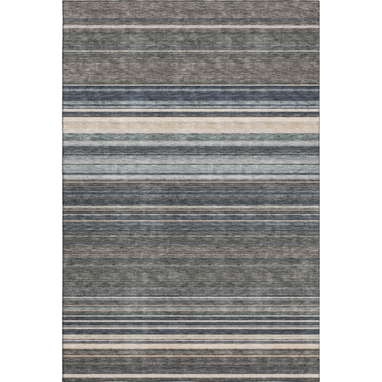 Premium Machine Washable Prisco Taupe Rug