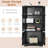 Accent Storage Cabinet With Adjustable Shelves
