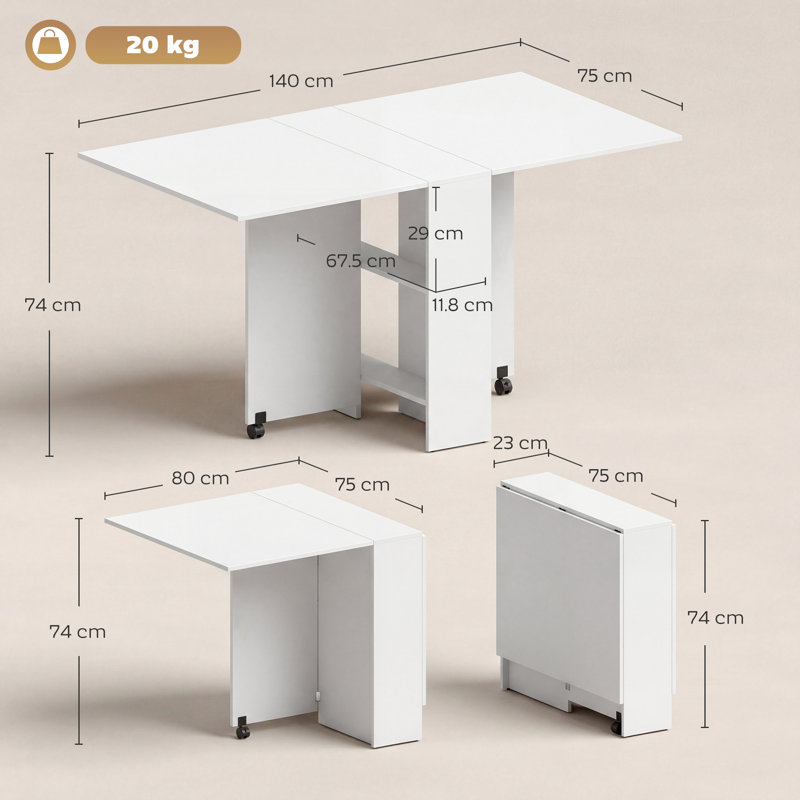 Goodson 140cm Rectangular Folding Table