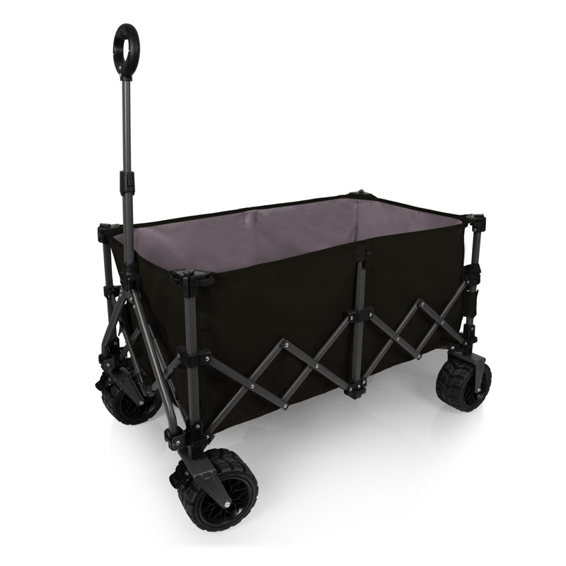 Chariot pliable tout-terrain Wilderness, Noir / gris