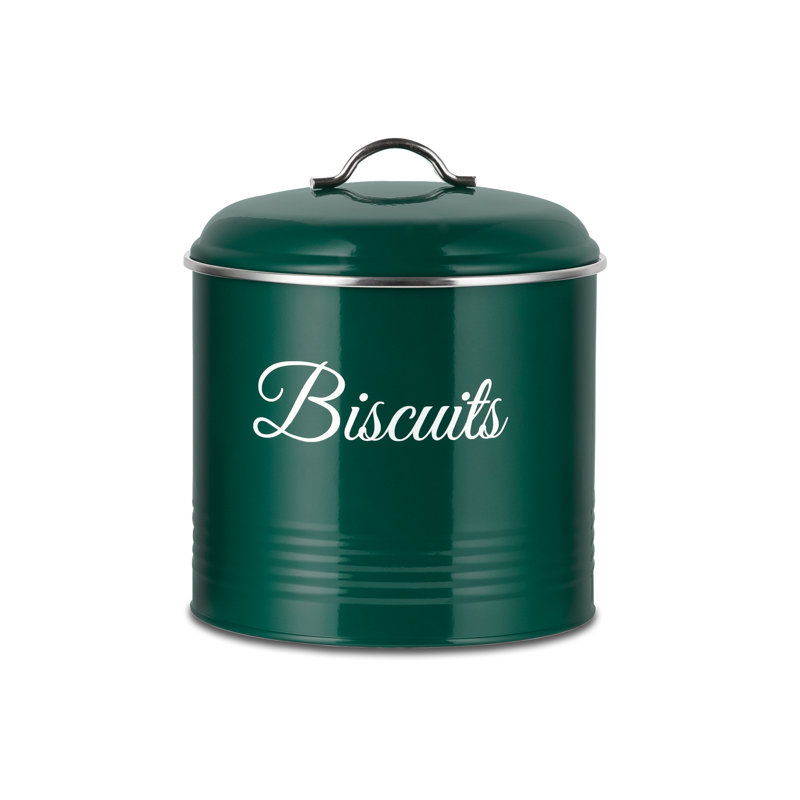 Essentials Metal Jar, Grey