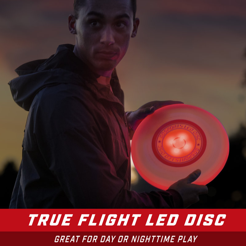 Frisbee illumine ultimate, Rouge