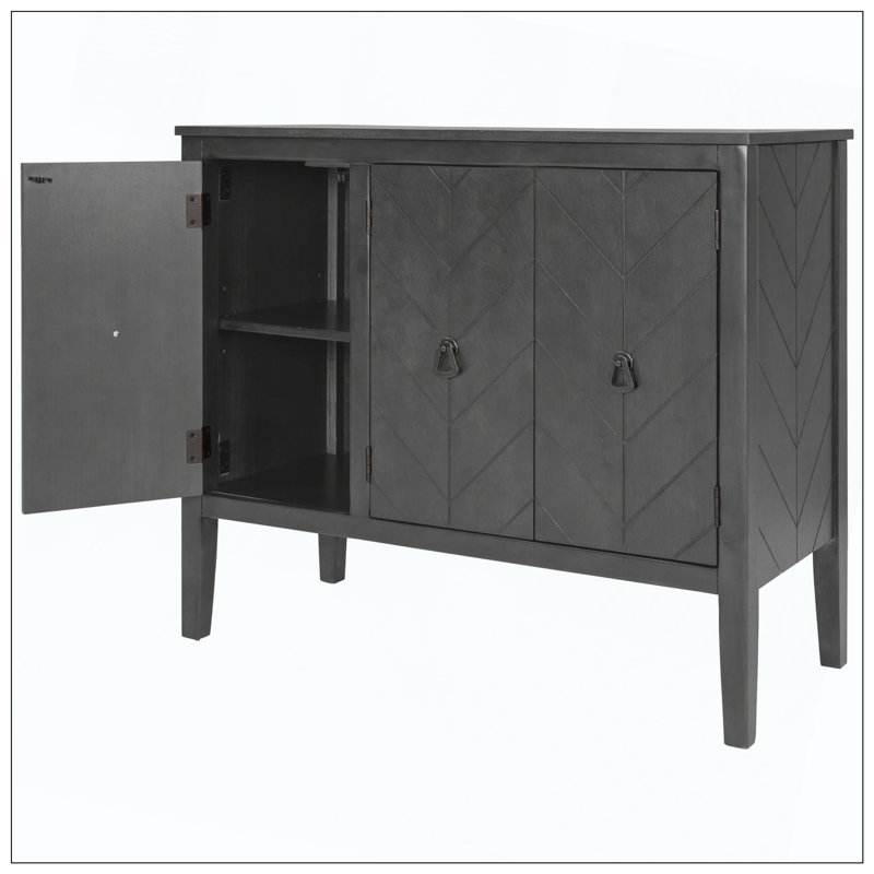 Sideboard Cabinet for Living Room, Grey