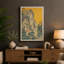 Mountain Mist in Gold Japandi - Wrapped Canvas-2105599668-2105599676