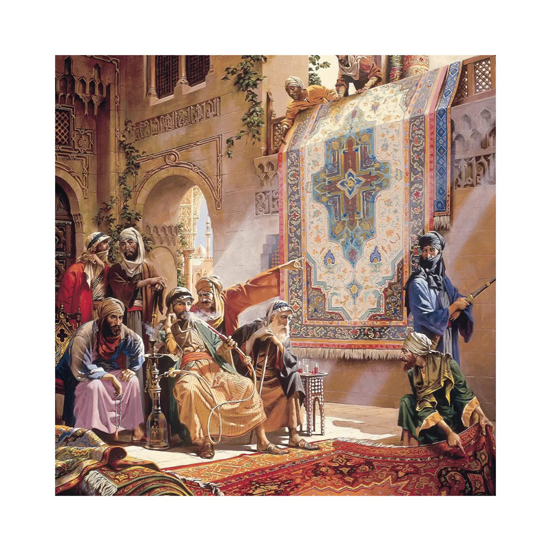 Rugmerch 1 Piece Wrapped Canvas Wall Art, 30.48 cm H x 30.48 cm W