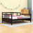 Full Size Wooden Daybed with Slats-495956070