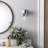 Barahona Steel Armed Sconce-136178842