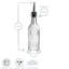  Bormioli Rocco Officina 1825 Olive Oil Bottles with Pourers