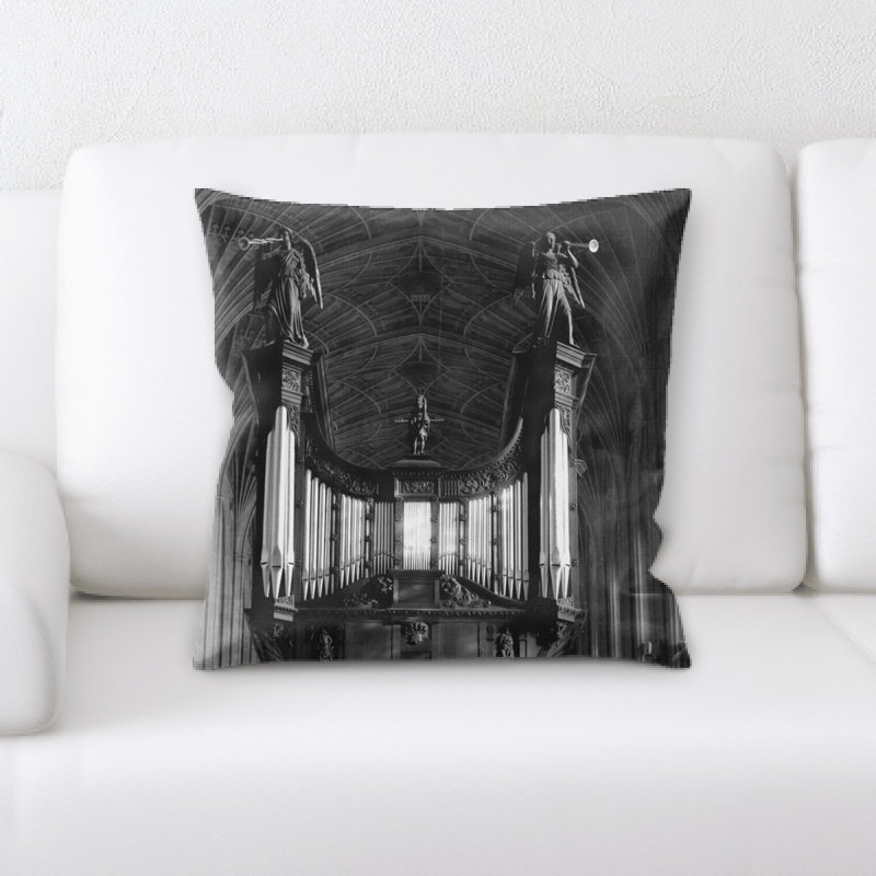 Coussin statue