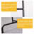 Mancos 44.4882'' Metal Clothing Rack
