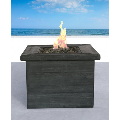 Foyer de table Afriani en béton renforcé de fibres au propane / gaz naturel