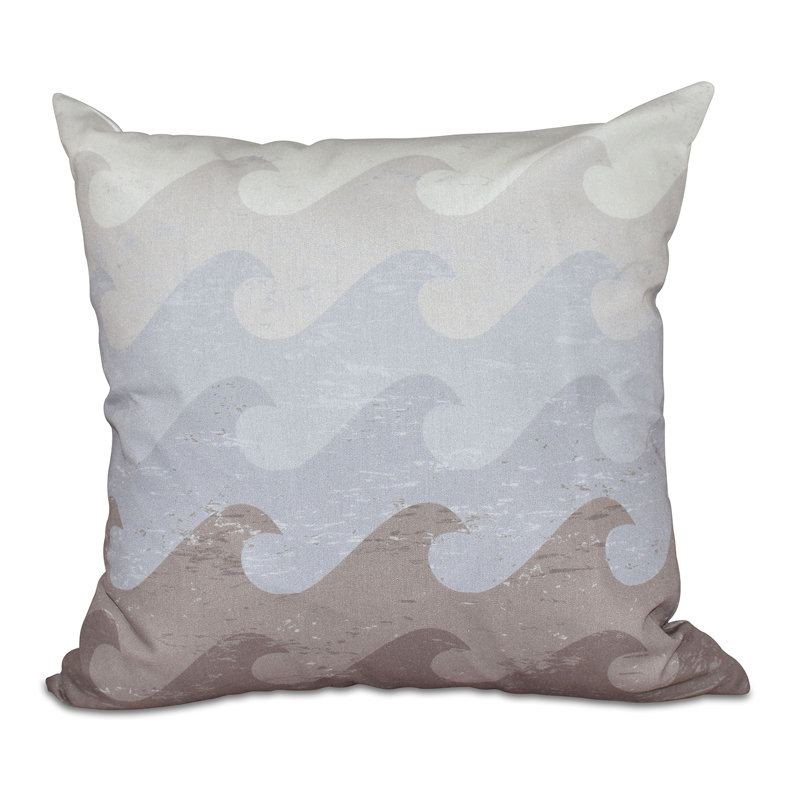 Outdoor Square Pillow Cover & Insert, Taupe
