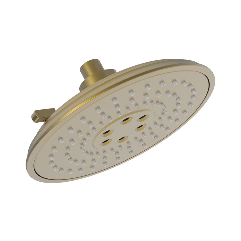 Luxnetic Multi Function Fixed Shower Head, Satin Gold