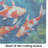 Koi Fish Glass Cutting Board Large