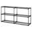 3-SHELF WIRE RACK WITH COVER(2PACK)