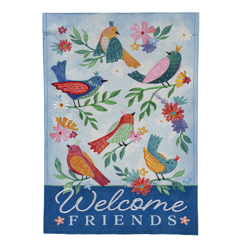 Drapeau de jardin Bird Queens