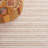 Tausin Hand Woven Wool Striped Rug-1529338912