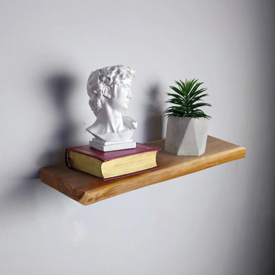 Buna Teak Floating Shelf
