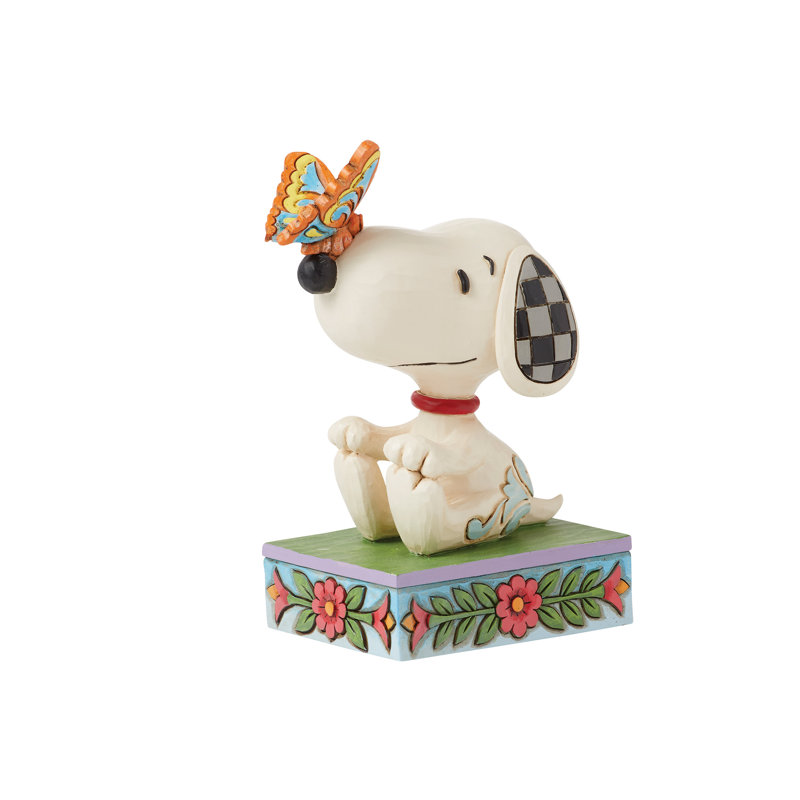 Figurine papillon Peanuts par Jim Shore Snoopy