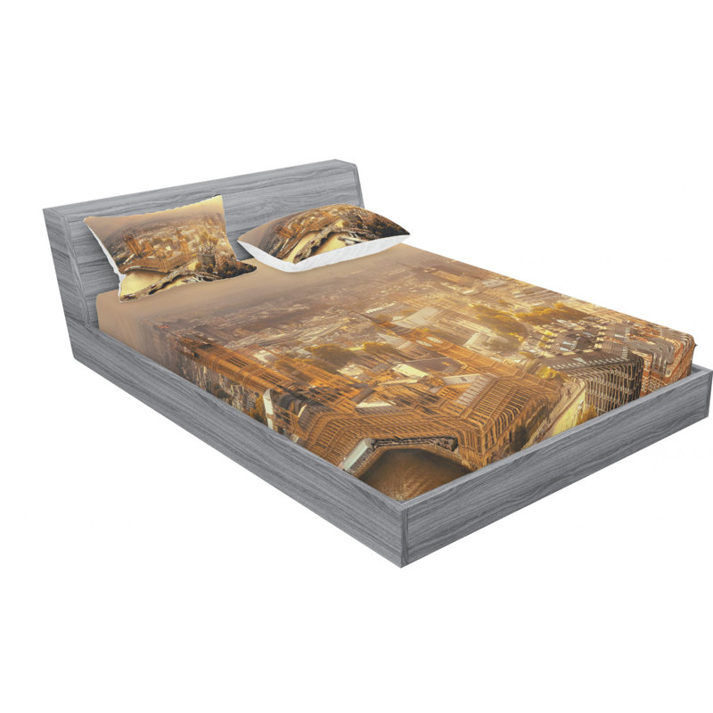 Microfiber Sheet Set, Full Sheet Set with Fitted Sheet