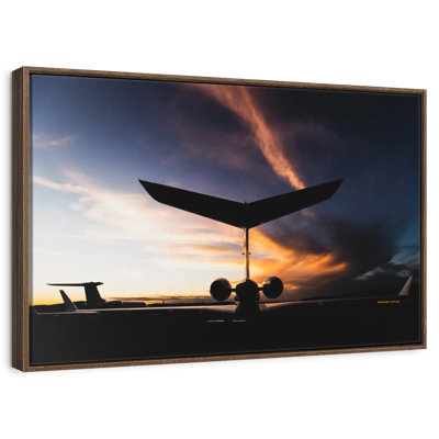 Private Jet Silhouette
