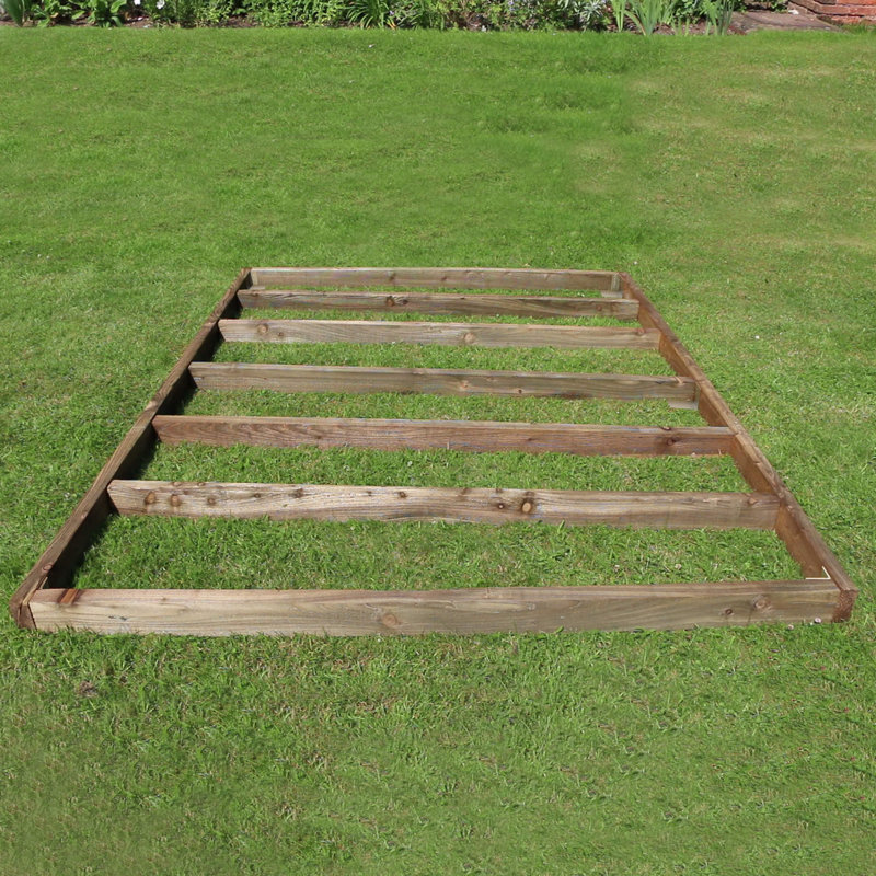 Mercia 8 x 6 Pressure Treated Wooden Shed Base