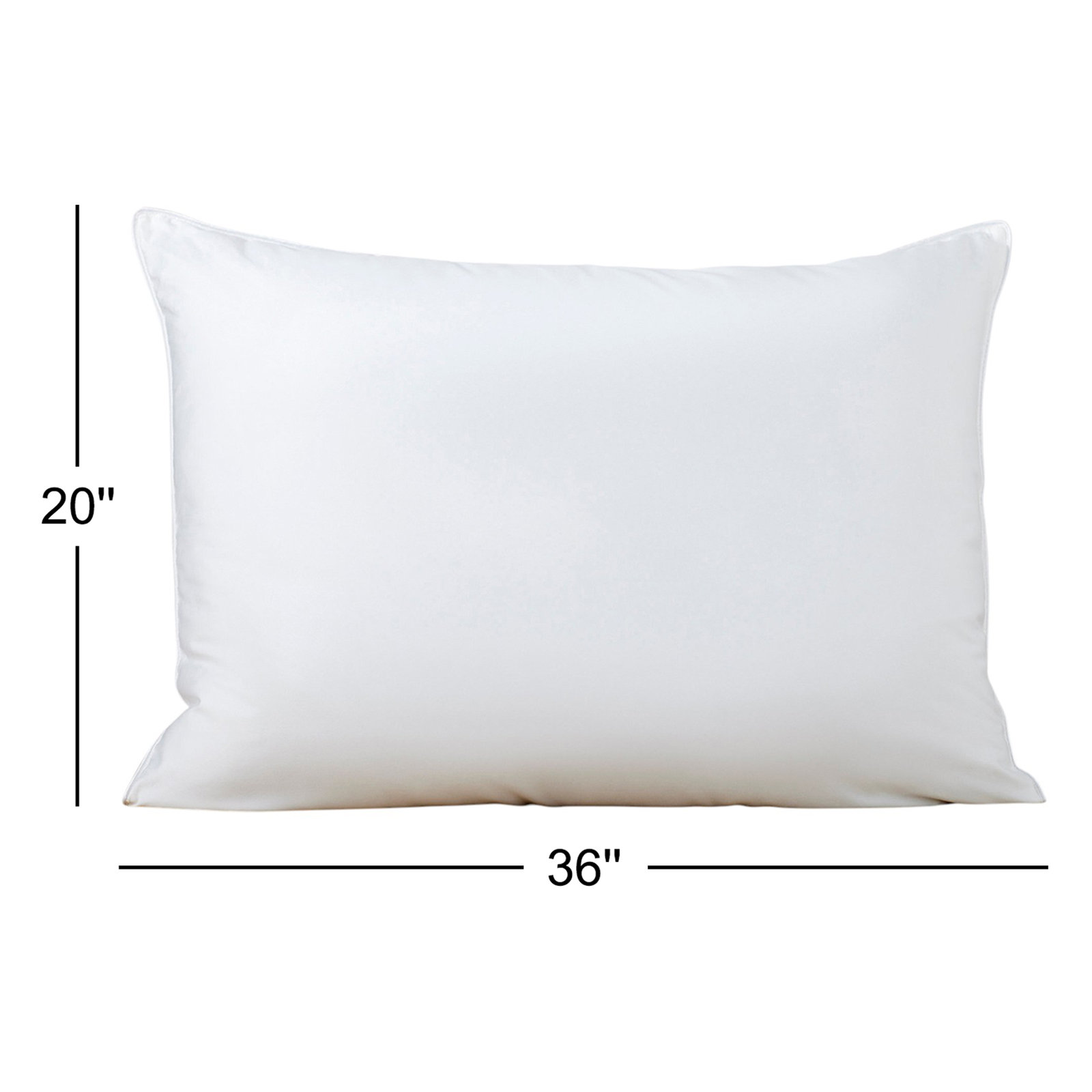 Kleinn Down Alternative Firm Pillow, King