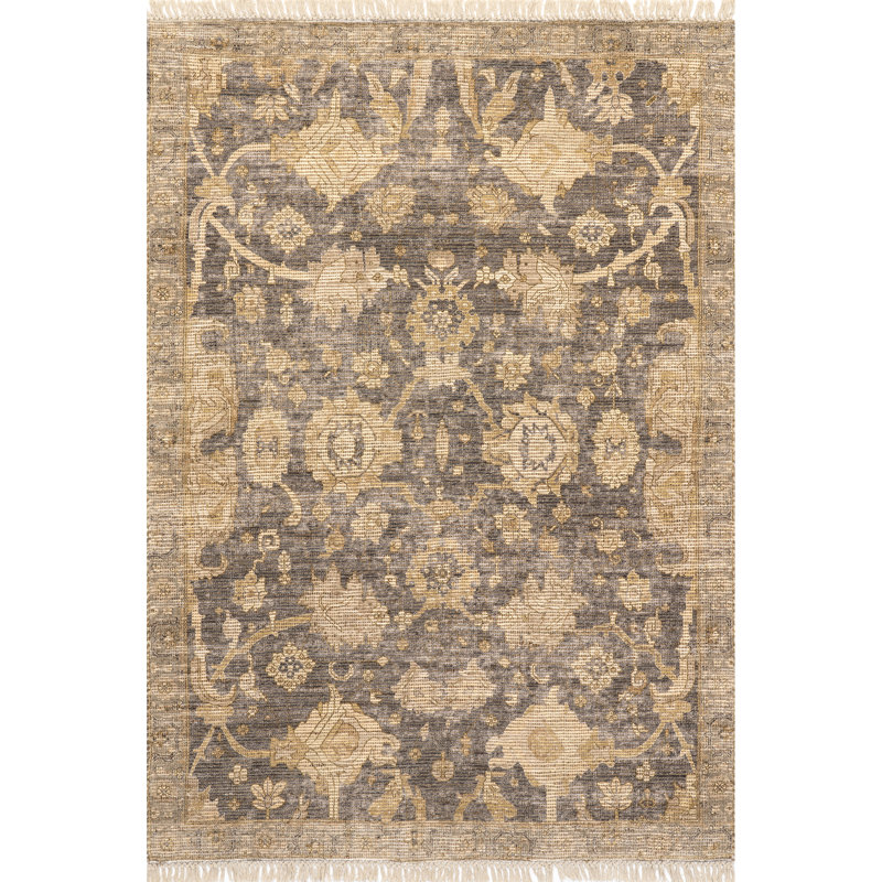 Tapis rétro Marigold, Rectangle 9 pi 6 po x 13 pi 6 po