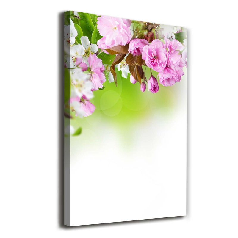 Spring Flowers - Wrapped Canvas Print