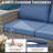 4-Piece Outdoor Patio Wicker Furniture Set-include Loveseat-1638523464