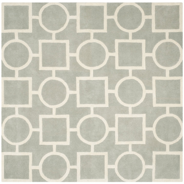 Teresita Hand Tufted Wool Geometric Rug