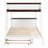 Full Over Fulll Bunk Bed with Trundle Storage and Desk, Perfect for Space - Saving and Comfortable Living in Any Bedroom