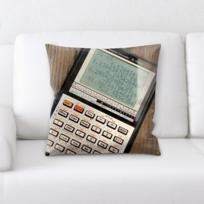 Microsuede Throw Pillow