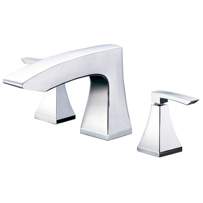 Logan Square Double Handle Deck Mounted Roman Tub Faucet Trim