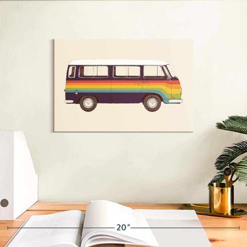 Mehar Rainbow Van, H 8 po x l 12 po