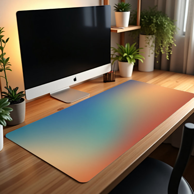 Polyester Desk Pad, 23.6x13.8