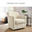 Bradney Upholstered Swivel Armchair-96679409