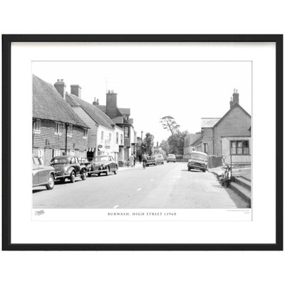 Burwash, High Street C1960 by Francis Frith - Single Picture Frame Print