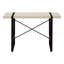 Bureau d'ordinateur, bureau personnel, ordinateur portable, l 48 po, travail, métal stratifié, contemporain, moderne