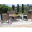 Rattan Garden Furniture Set 4 Piece Table Chairs Sofa Wicker Outdoor Patio Set-1150728144