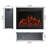 Aaryana Electric Fireplace Insert-2094328622