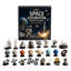 Calendrier de l'Avent 2026 sur le thème de l'exploration spatiale : 24 décorations suspendues en acrylique, compte à rebours de Noël, système solaire, astronaute
