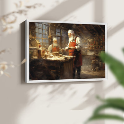Chirstmas Art-CDXXXVIII -Framed Print - Restickable