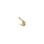 Deltana MH12U4 Modern Hook, 2-1/4" Projection in Brushed Brass-1598435206