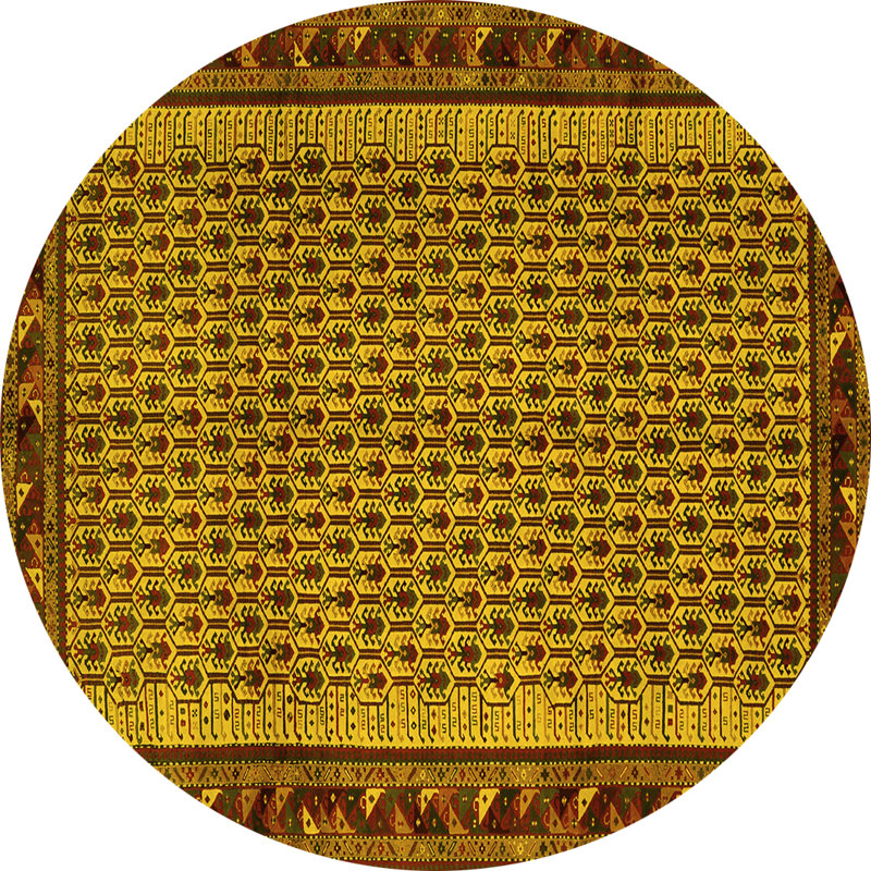 Performance Oriental Indoor Rug, Round 8'